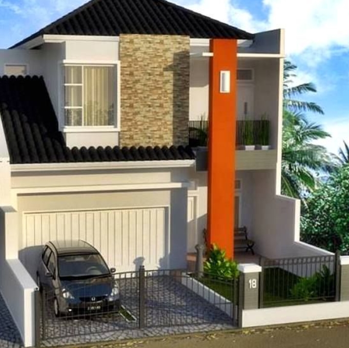 Desain Rumah dengan 2 Lantai 45